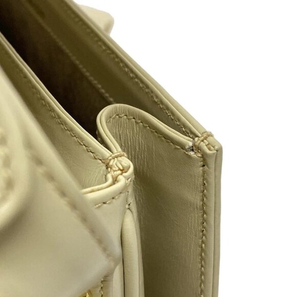 GUCCI - Cream Leather Shoulder Bag 373-081125 - Picture 8 of 11